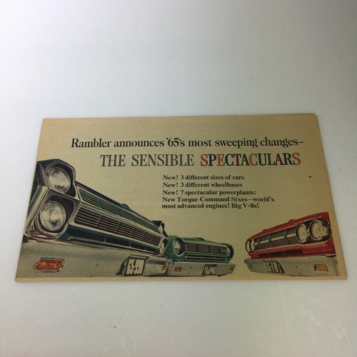 Vtg 1965 rambler classic - rambler,