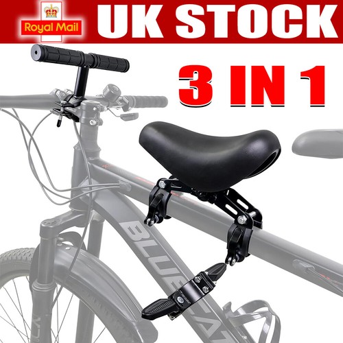 Kids bike seat front - front, mounted