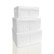 Paper Rope Woven Storage Xmas