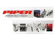 Piper Exhaust System 1 Silencer for Vauxhall Astra Mk6 2.0 16v GTC, VXR 12-15