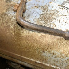 Original Ferguson T 20 TE 20 Brake Pedal Vintage Farming Tractor Grey Fergie