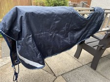 Horseware - Amigo Waterproof Competition/Exercise Sheet - Navy - Size 4.11”