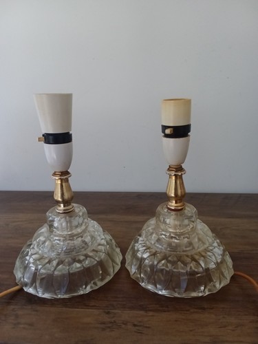 Pair vintage cut - of,