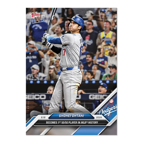 Shohei ohtani topps now - shohei, 50/50
