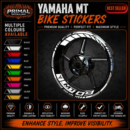 Motorcycle rim decals - motorcycle,