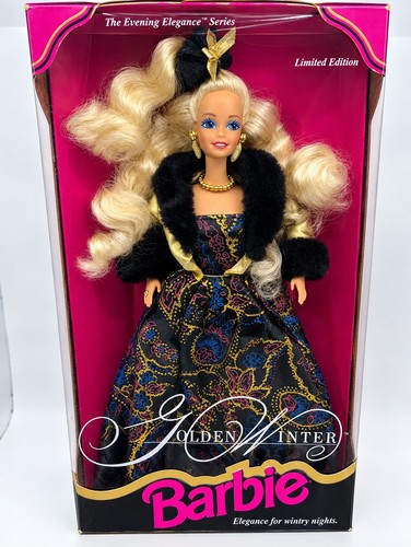 Vintage golden winter - 'golden, barbie
