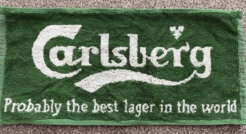 Carlsberg larger beer - larger,