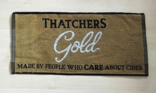Thatchers cider gold bar towel - cider,