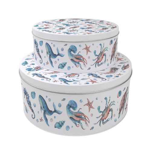Set sea life cake tins - of,