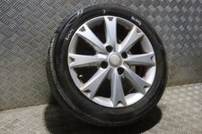 FORD FIESTA MK7 R15 ALLOY WHEEL WITH 5MM TYRE 2009-2012 BV59G-1