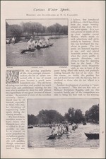 CURIOUS WATER SPORTS : PUNTING