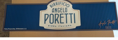Poretti beer mat bar - poretti,