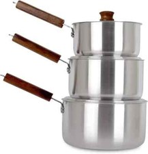 3 Piece Aluminium Sauce Pot
