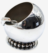 Vintage Art Deco Chrome Orb