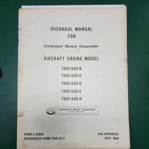 Continental motors aircraft - motors,