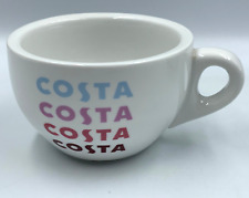 Costa Cappuccino Coffee Cup/Mug  2022 Design  4 Coloued  Writing Tea/Coffee