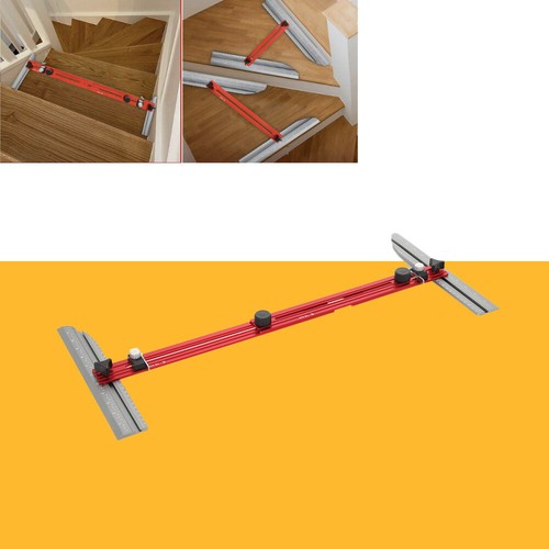 Stair treads template jig - treads,