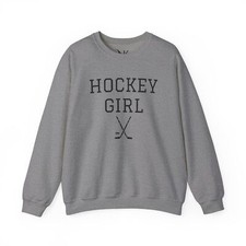 Hockey Girl Sweatshirt Sports