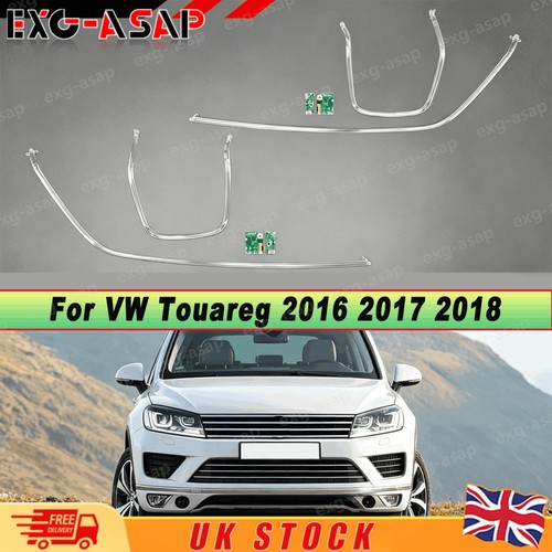 Pair headlight drl - guide, strip