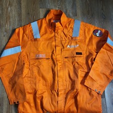 Roots Flamebuster 2 Mens Welders Overalls Flame Retardant Size UK 48 Boilersuit