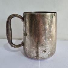 Elkington plate 1932 pint mug - elkington,