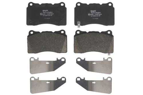 Brake pads set front - set, right
