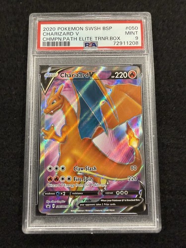 Pokemon charizard etb promo - v,