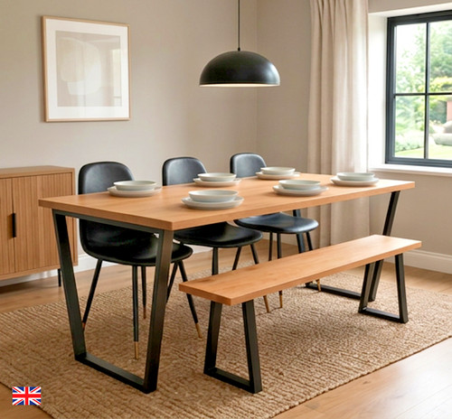 Rustic kitchen dining - rustic,