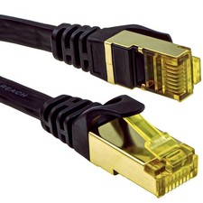 Flat cat7 ftp shielded - shielded, 600mhz