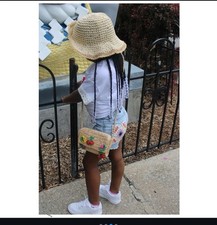 New Zara Kids Girl Bag Straw