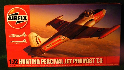 Airfix hunting percival - percival, jet