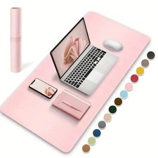 Large PU Leather Desk Mat