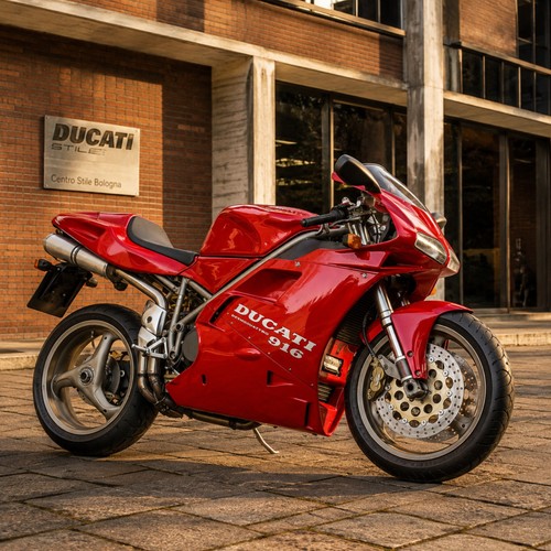 1994 ducati 916 - ducati, poster