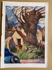 1936 COLOUR ADVERT DUNLOP