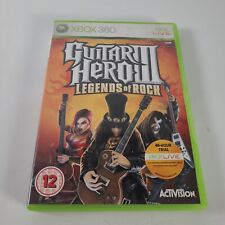 Guitar Hero III 3 Legends of Rock Xbox 360 Video Game Manual PAL