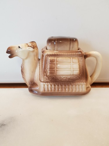Miniature camel ceramic teapot - camel,