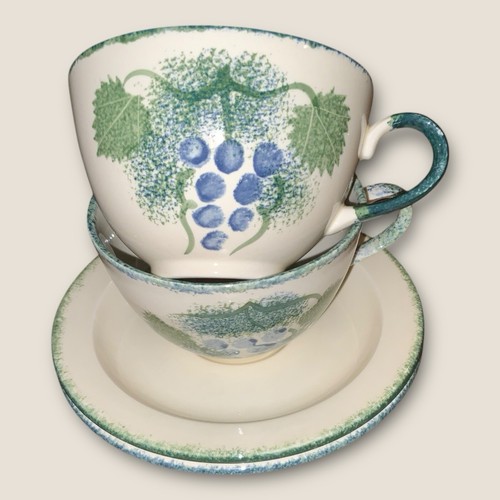 Poole pottery vineyard - pottery, 2x
