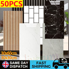 30Pcs PVC Marble Tiles Wall