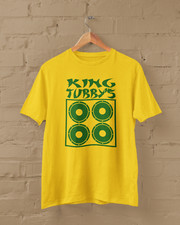 KING TUBBY'S TRIBUTE T-SHIRT (Tubby Perry reggae dub sound system roots carnival