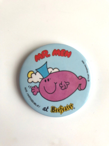 Men pin badge - -, mr