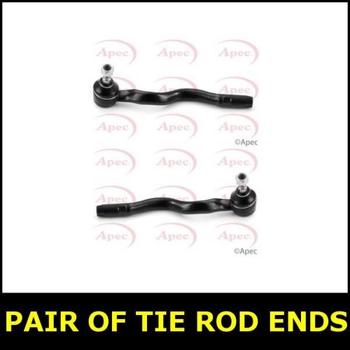 Pair tie track rod - track, end