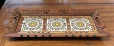 Mexican Wood Tray w/ Inlaid