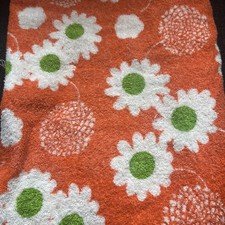 Vintage 70’s Floral Orange