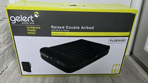 Gelert raised double airbed - raised,