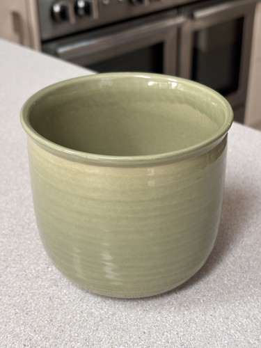Tesco green glazed indoor
