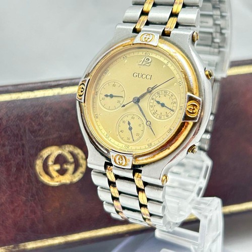 Gucci 9400 chronograph - chronograph, quartz