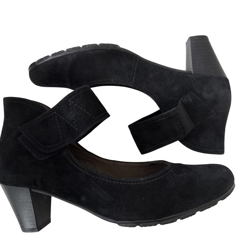 Gabor womens black - gabor, suede