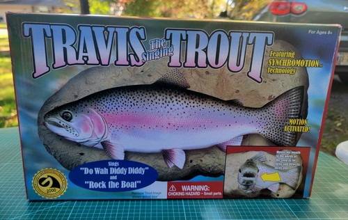 Travis the singing trout - singing,