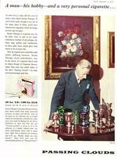 Original 1957 Advert Wills PASSING CLOUDS Cigarettes #3 Vintage Tobacco Print Ad