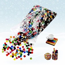  200 Pcs Mini Square Mosaics